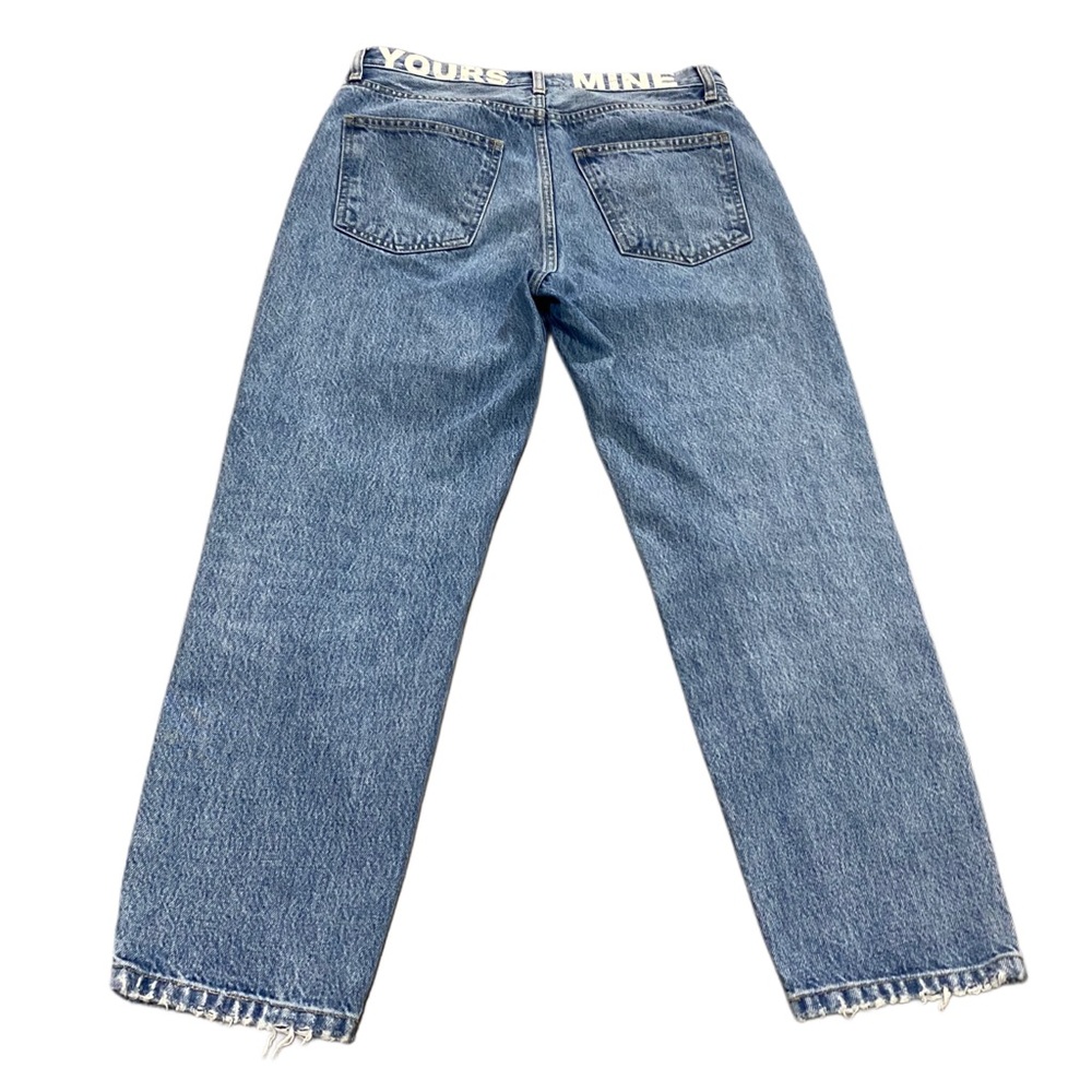 Current / Elliot yours mine straight crop distressed jeans 31 - Picture 2 of 12